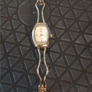 Carriage by Timex Silver/White Stainless Steel Women's Watch